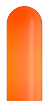 オレンジのネオンサイン、ネオン看板の発光色のイメージ画像