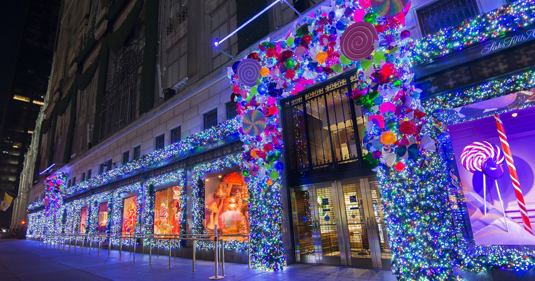 ポップでカラフルな心躍るデザイン アメリカ ニューヨークのクリスマス Digispot デジスポット