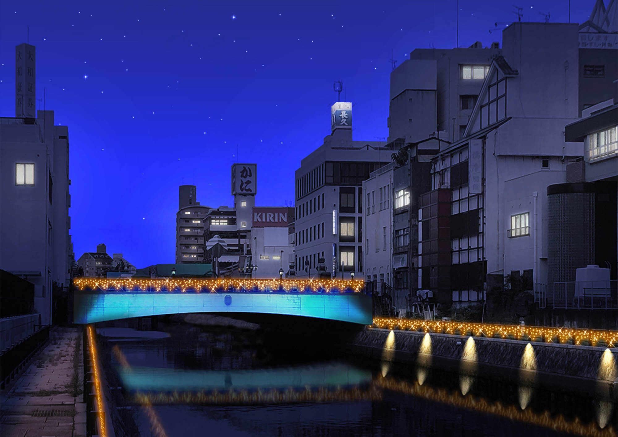 ライティングデザインのCGパース