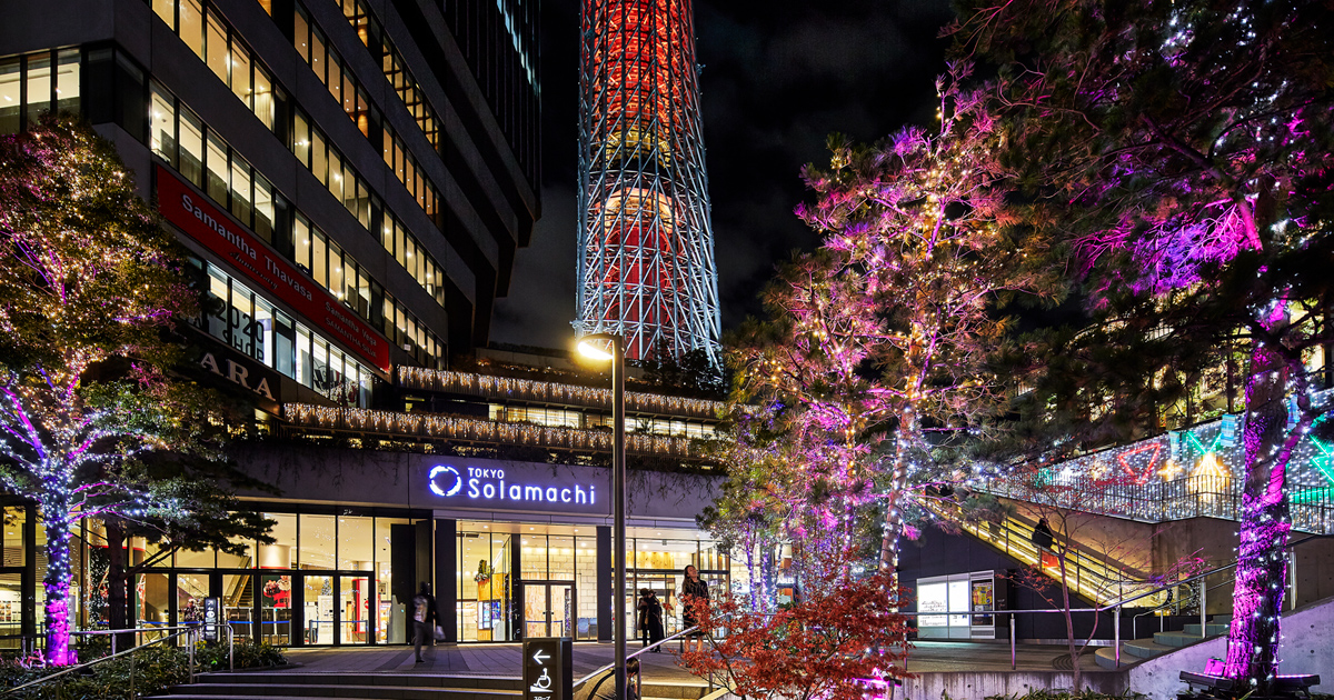 日本に広がるイルミネーションの光。MK Illumination 国内事例の