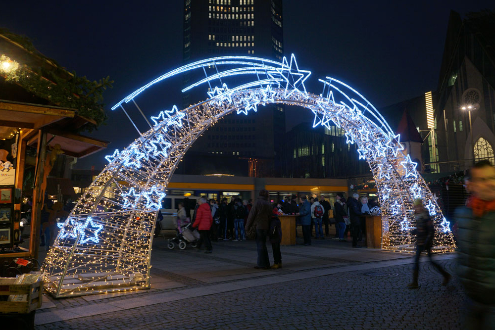 大型モチーフとのコンビネーション