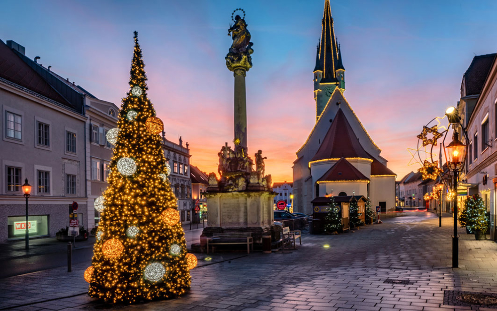 オーガニックボールを組み込んだツリー