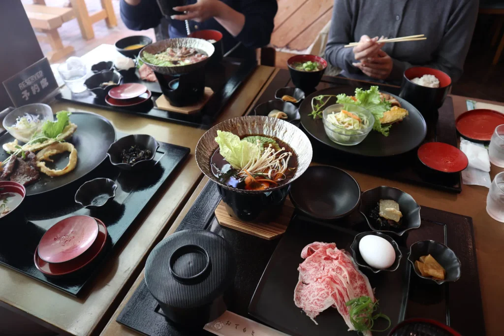 豪華なランチ