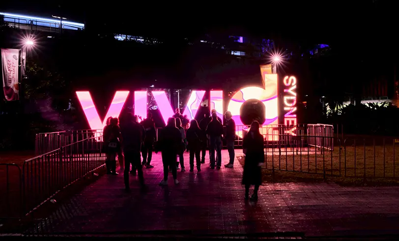 Vivid Sydneyのサイン