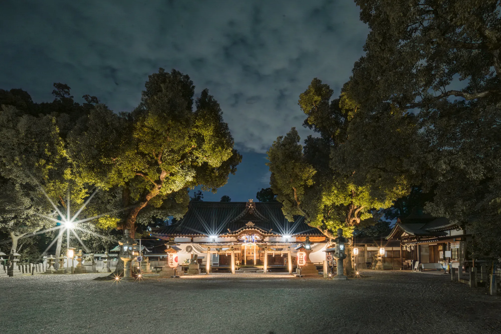 泉穴師神社の施工事例