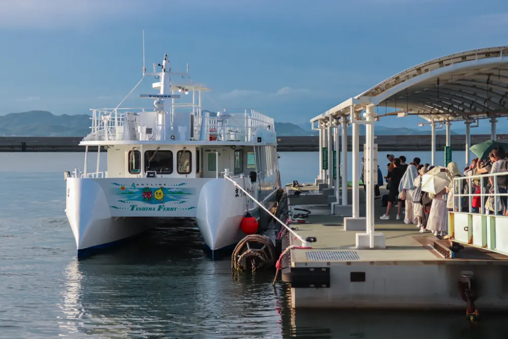 まりんなっちゃん号の様子