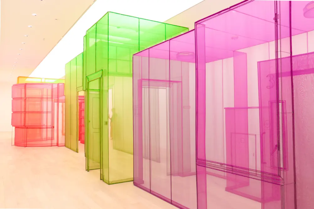 直島新美術館に展示されていた「Hub/s」の作品