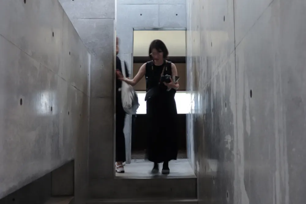 ANDO MUSEUMの内部の様子