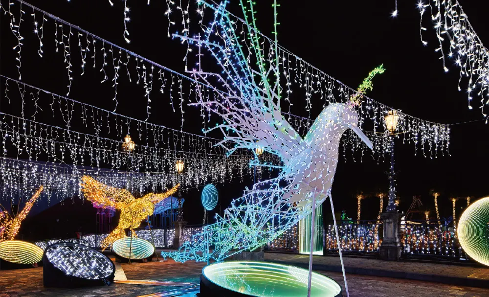 フェスタ・ルーチェ in 和歌山マリーナシティの「Infinity Bird(インフィニティバード)」の様子2