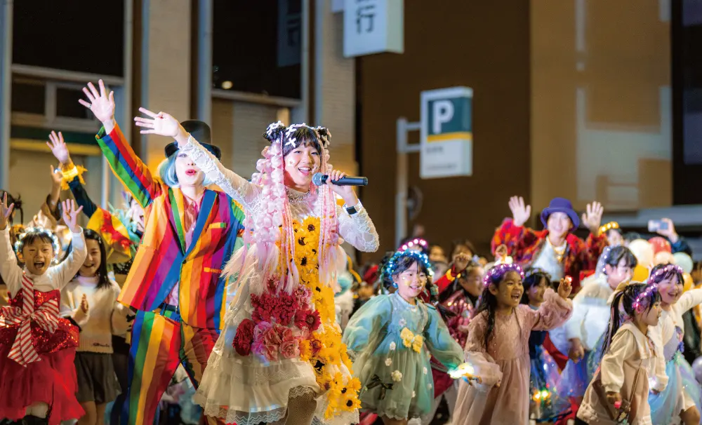 けやきライトパレードby FeStA LuCeの2025年度点灯式の様子3