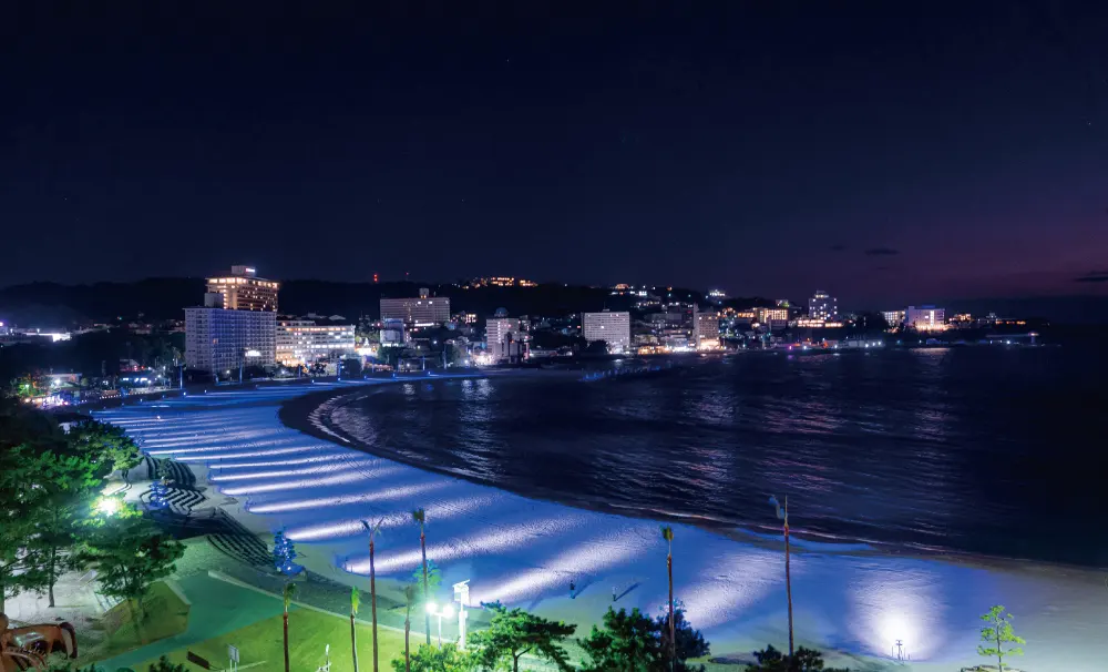 白良浜ライトパレードby FeStA LuCeの2025年度開催の様子3