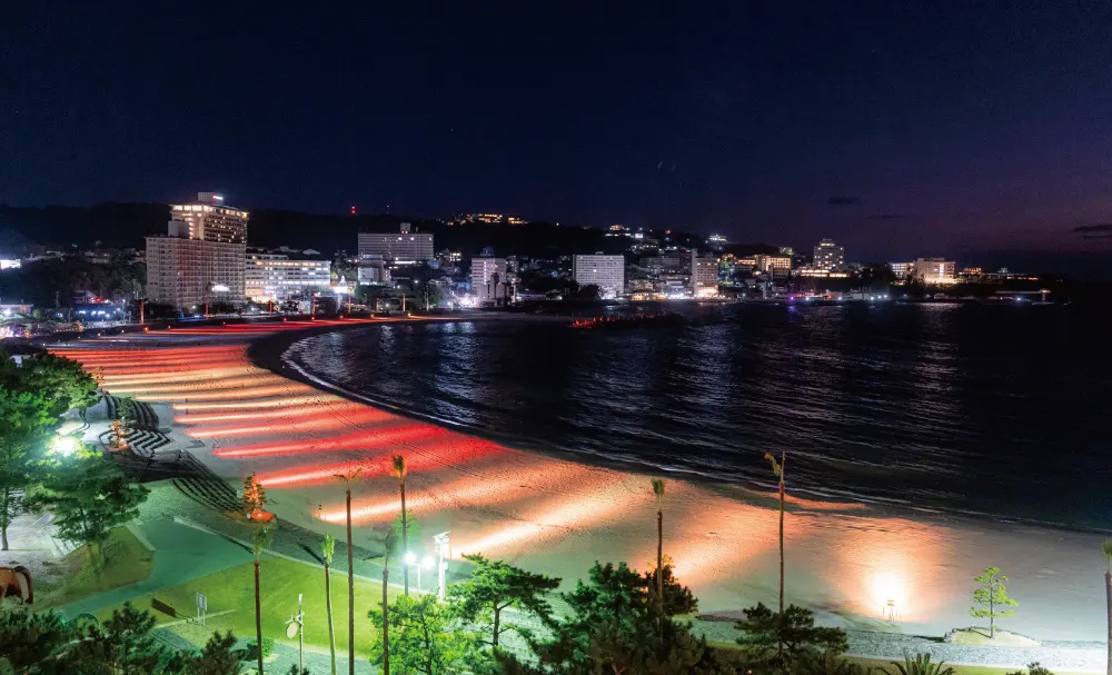 白良浜ライトパレードby FeStA LuCeの2025年度開催の様子4