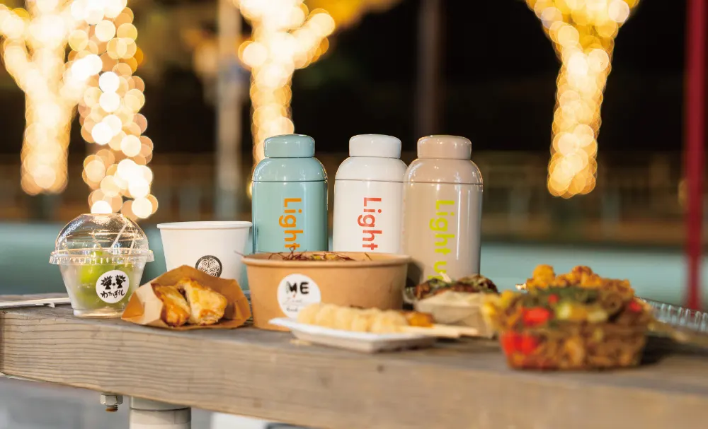 和歌山城ドローンショー「WAKAYAMA LIGHTS 2025」当日の周辺の様子7