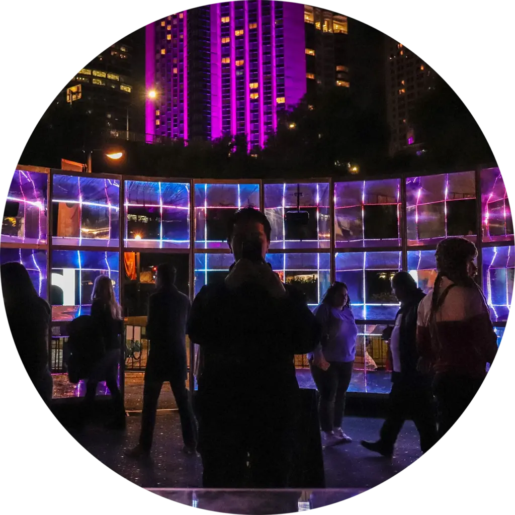 Vivid Sydney視察ツアーに参加された営業部 松山さん