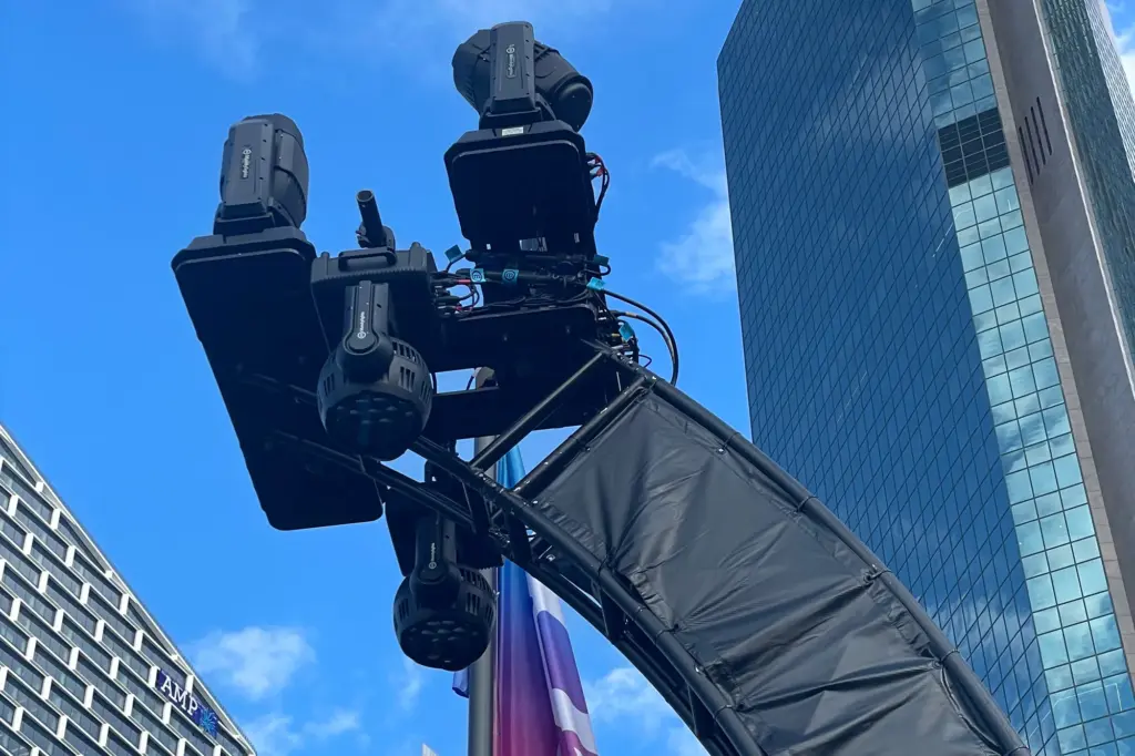 Vivid Sydneyで視察してきた器具のイメージ