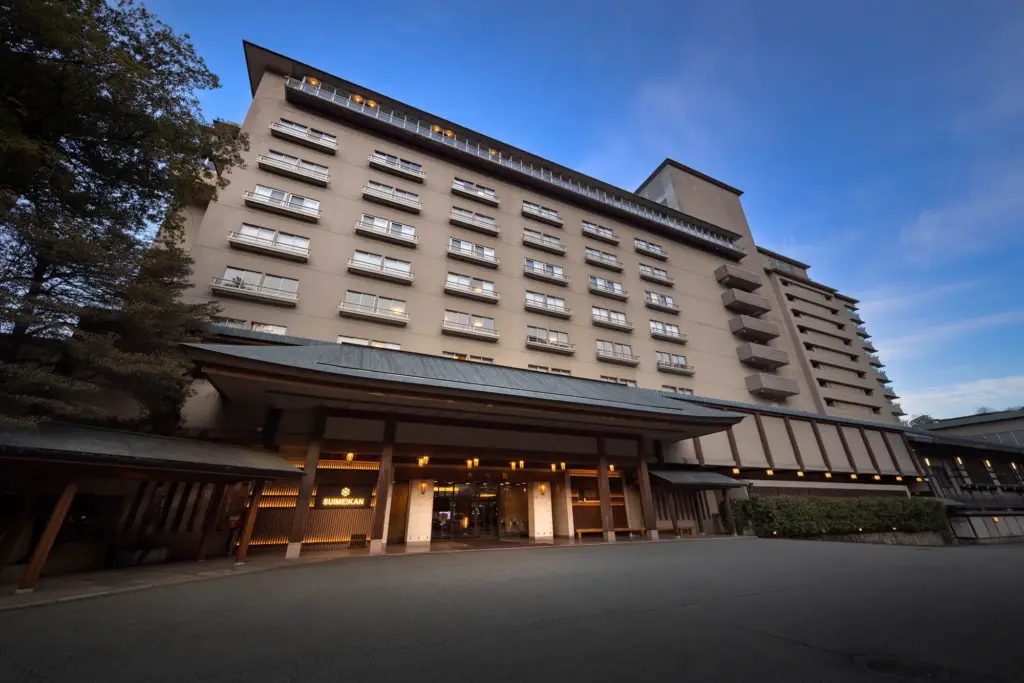 下呂温泉・水明館の外観