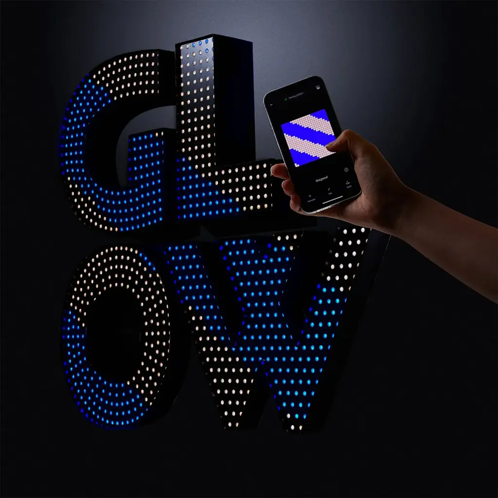 DIGITEC SIGN PIXELで表現できる多彩なマッピングのバリエーションイメージ①