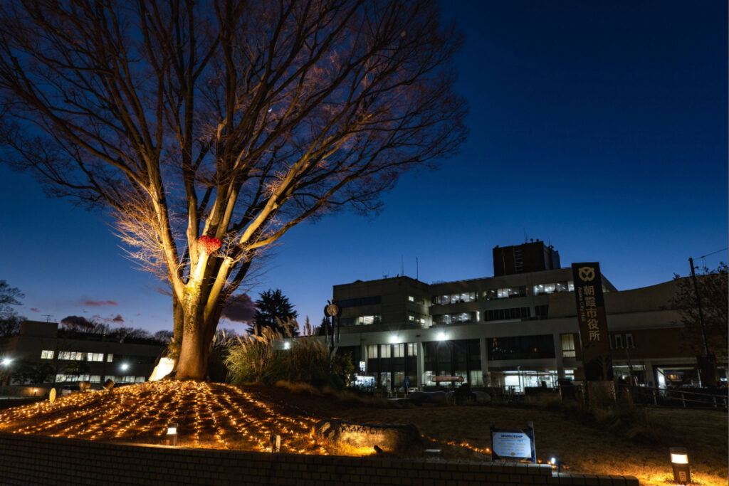 あさか冬のあかりテラスの様子④