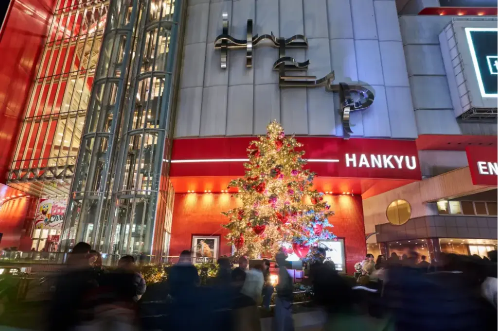 HEP FIVE CHRISTMASの様子①