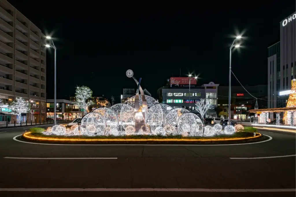 ルミスタ☆ふじえだ ファンタジックイルミネーション2025の様子⑤