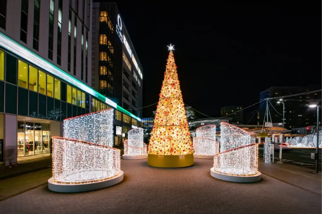 ルミスタ☆ふじえだ ファンタジックイルミネーション2025の様子⑧