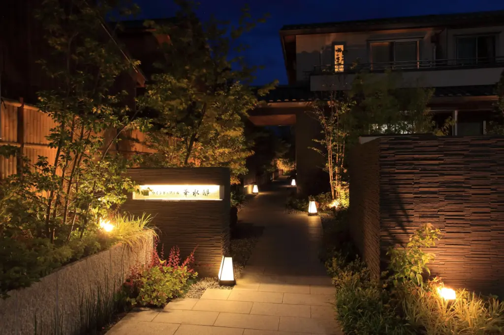 和風ライトを取り入れた和の空間のイメージ