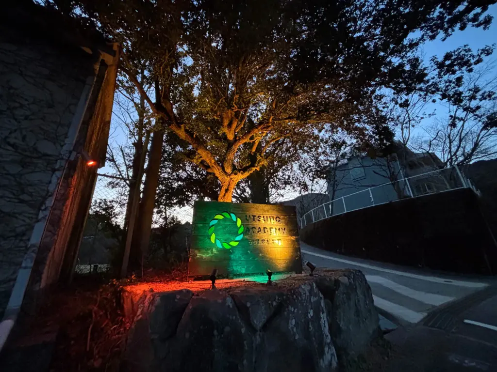 仕上がった各グループのライトアップの様子①