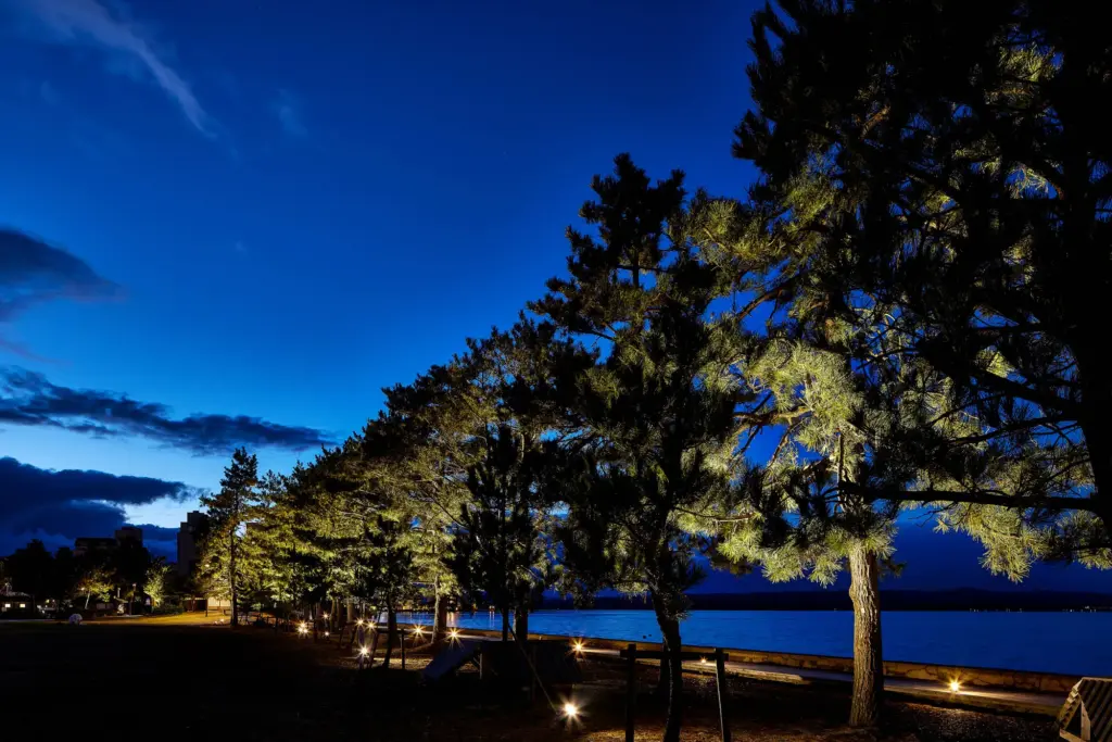 和倉温泉のライトアップ事例②