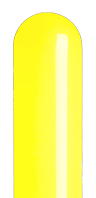 レモンイエローのネオンサイン、ネオン看板の発光色のイメージ画像