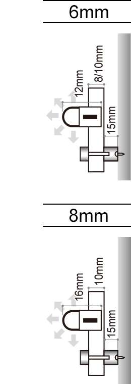 LEDサイン、LED看板のDIGITEC SIGN NEO TUBE ソフトの寸法図