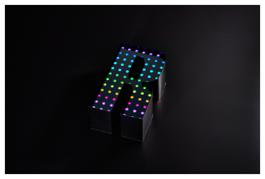 DIGITEC SIGN PIXEL サンプルR文字