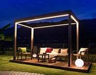 光を取り込んだ建材ライティングフェイス