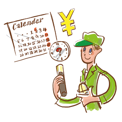 時間とコスト削減