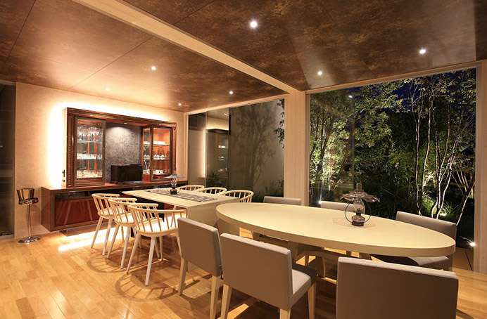 一般住宅屋外照明実績写真