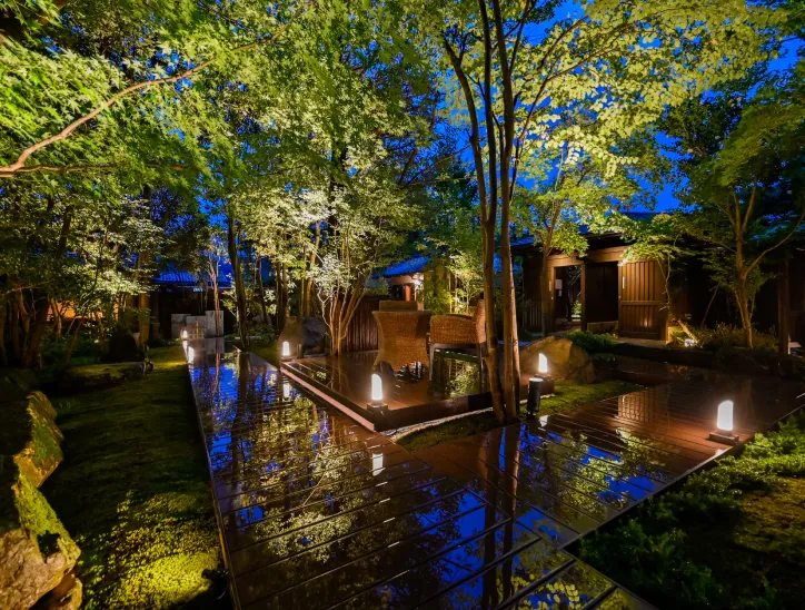 ナイトガーデンや夜間景観の設計・施工で空間の魅力を最大化