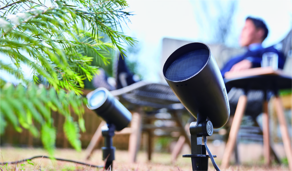 garden speaker system